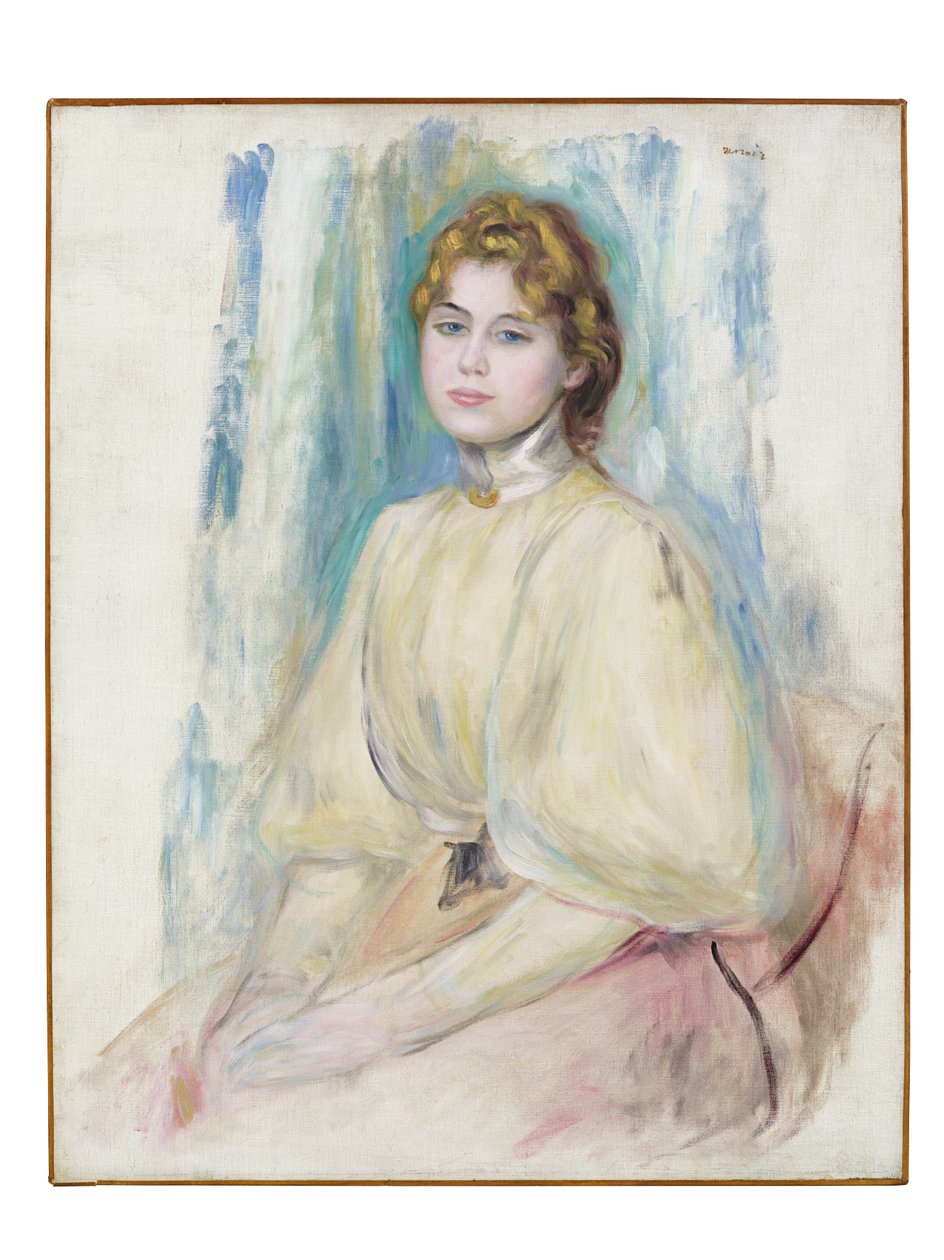 Porträt von Mademoiselle Yvonne Lerolle, ca. 1894 von Pierre Auguste Renoir