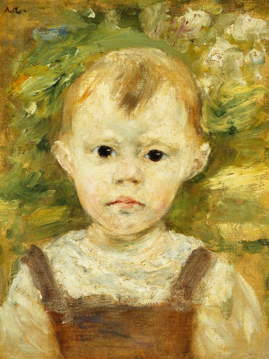 Porträt eines kleinen Jungen von Pierre Auguste Renoir