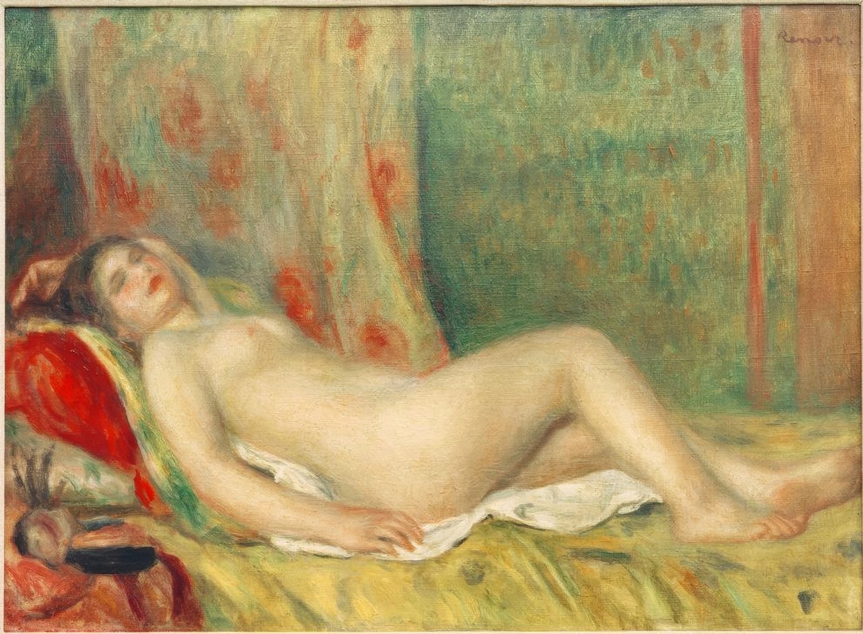 Ruhender Akt von Pierre-Auguste Renoir