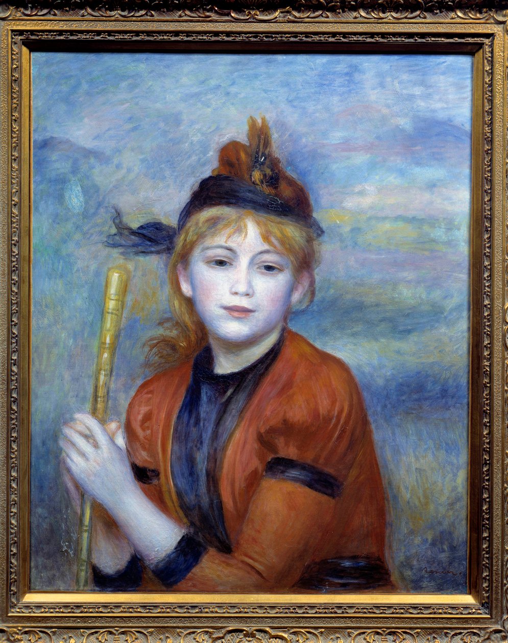 Der Wanderer von Pierre Auguste Renoir