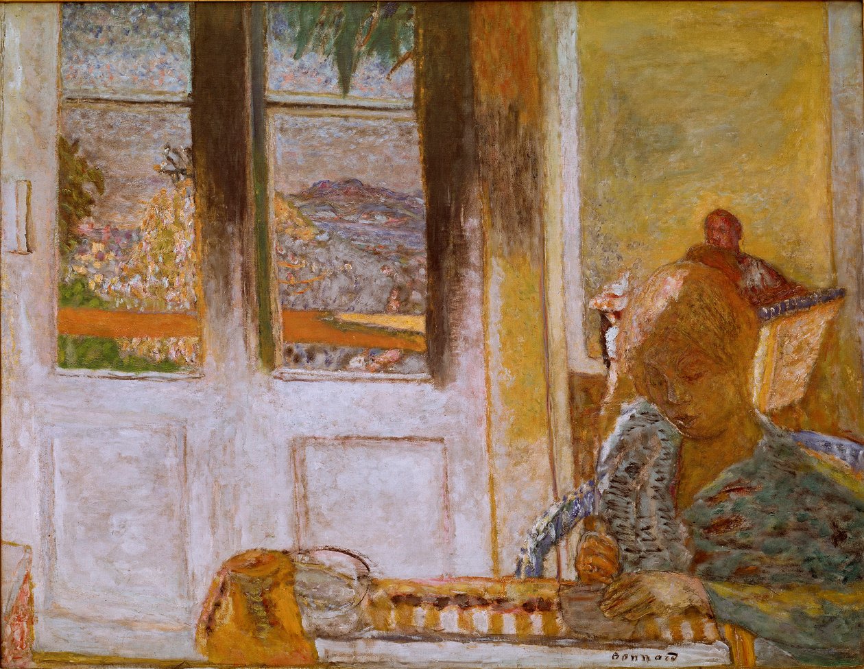 Das französische Fenster (Morgen in Le Cannet) von Pierre Bonnard