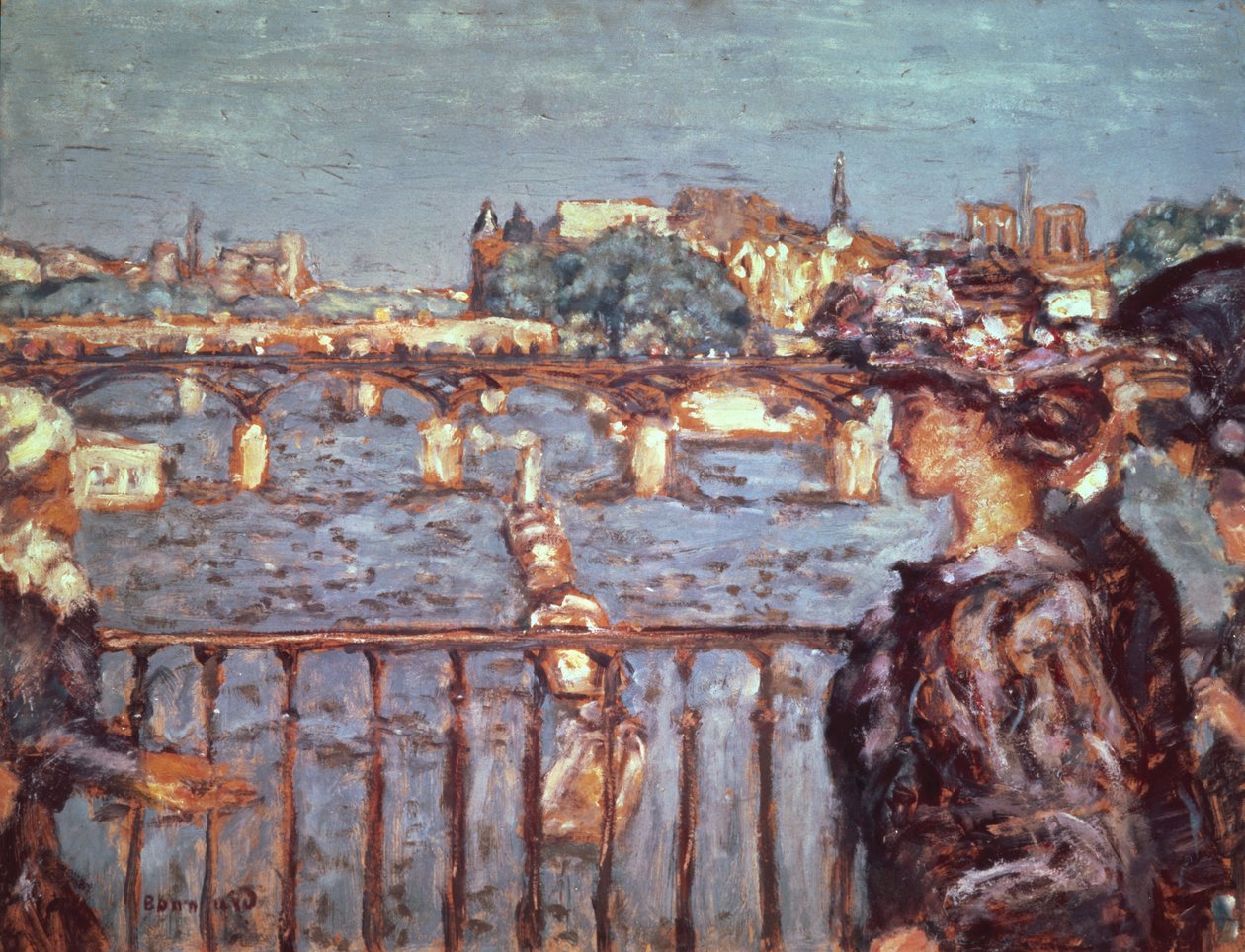 Pont des Arts, ca. 1905 von Pierre Bonnard