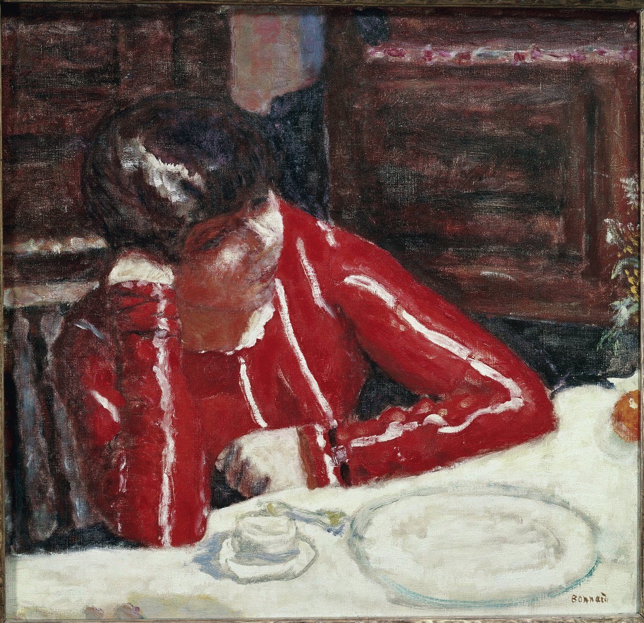Das rote Korsett von Pierre Bonnard