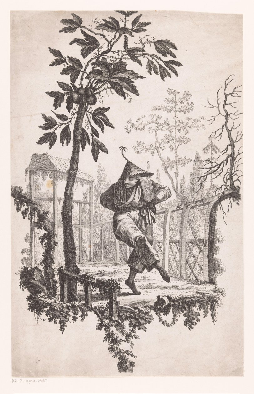 Tanzender Mann von Pierre Charles Canot