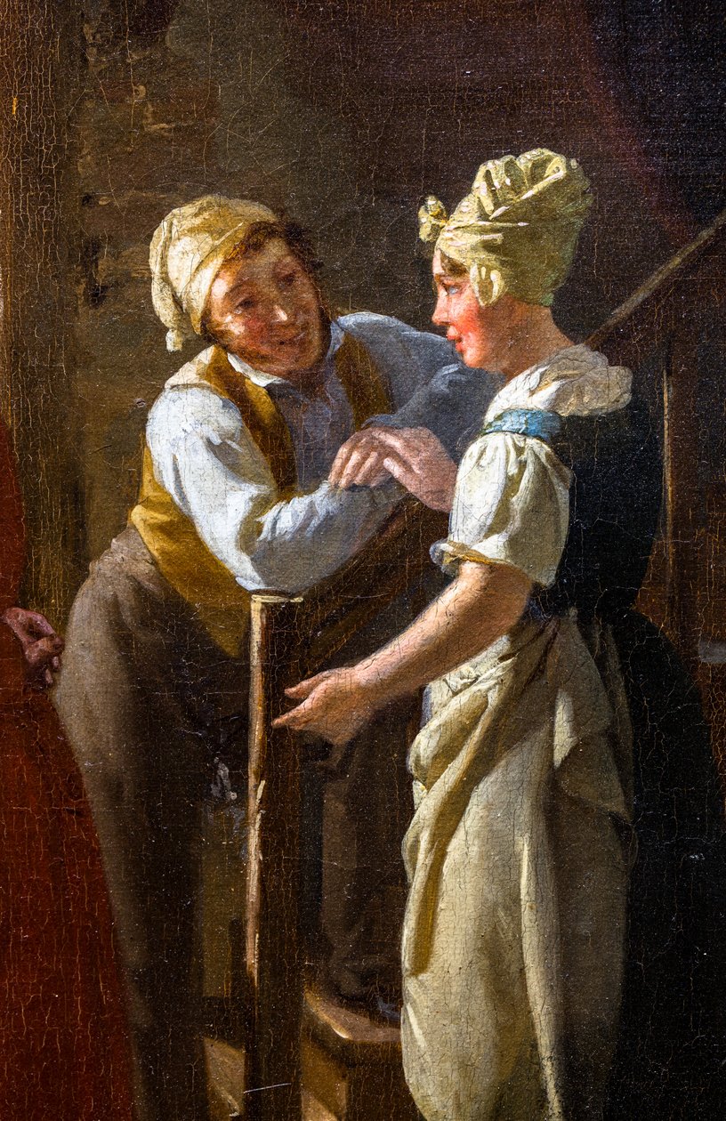 Die Cancans bei der Pförtnerin von Pierre Duval Le Camus