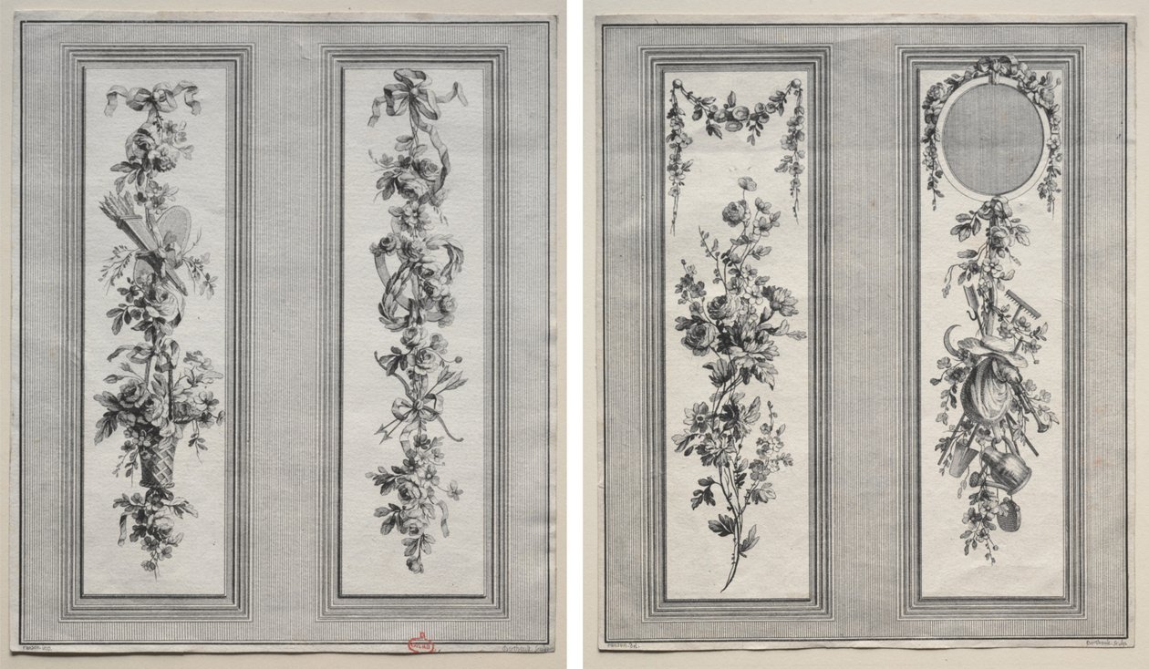 Gartendekoration von Pierre Gabriel Berthault