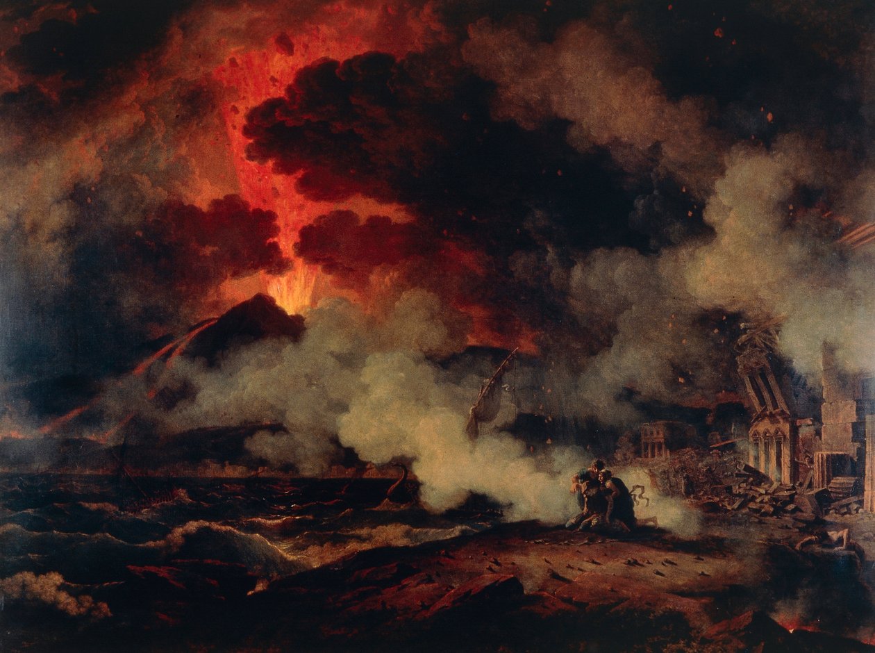 Ausbruch des Vesuvs von Pierre-Henri de Valenciennes