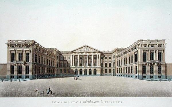 Palast der Generalstaaten, Brüssel, aus 