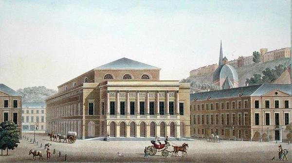 Theater von Lüttich, aus 