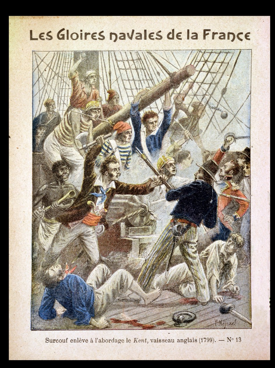 Robert Surcouf (1736-1827) erobert erfolgreich die 
