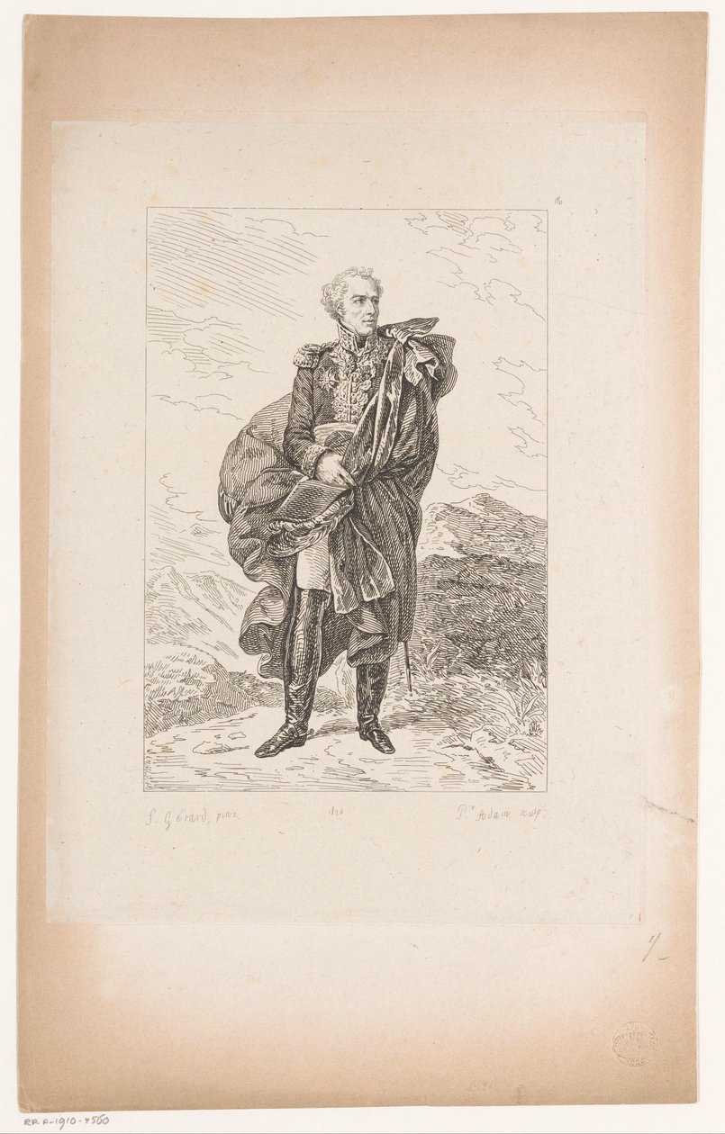 Porträt von General Maximilien Sébastien Foy von Pierre Michel Adam