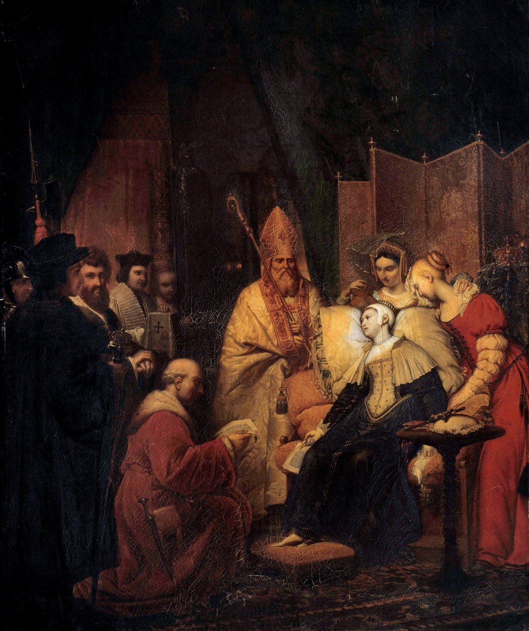 Anne Boleyn von Pierre Nolasque Bergeret