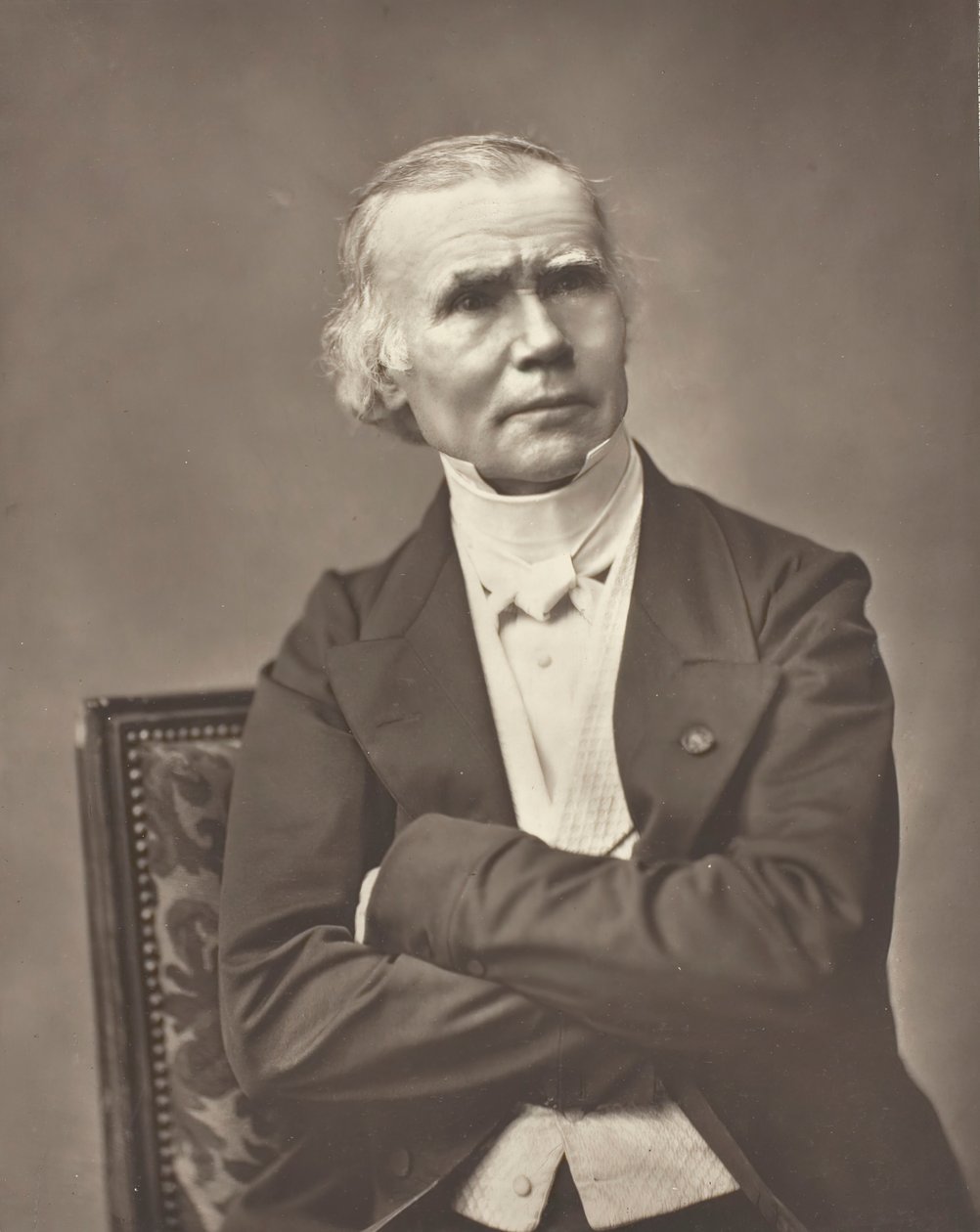 Alfred-Armand-Louise-Marie Velpeau, französischer Chirurg und Anatom (1795-1867, ca. 1867) von Pierre Petit