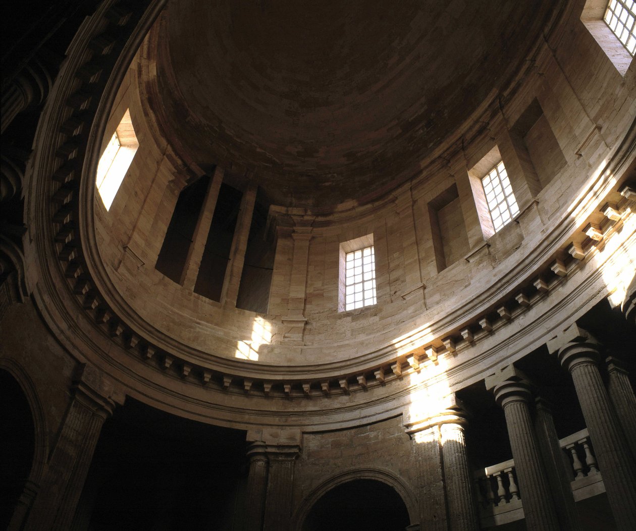 Barockarchitektur: Kapelle der Alten Charite (1679 - 1707), Kloster von Marseille, von Architekt Pierre Puget (1622 - 1694). Innenansicht. Marseille, Bouches-du-Rhone. von Pierre Puget