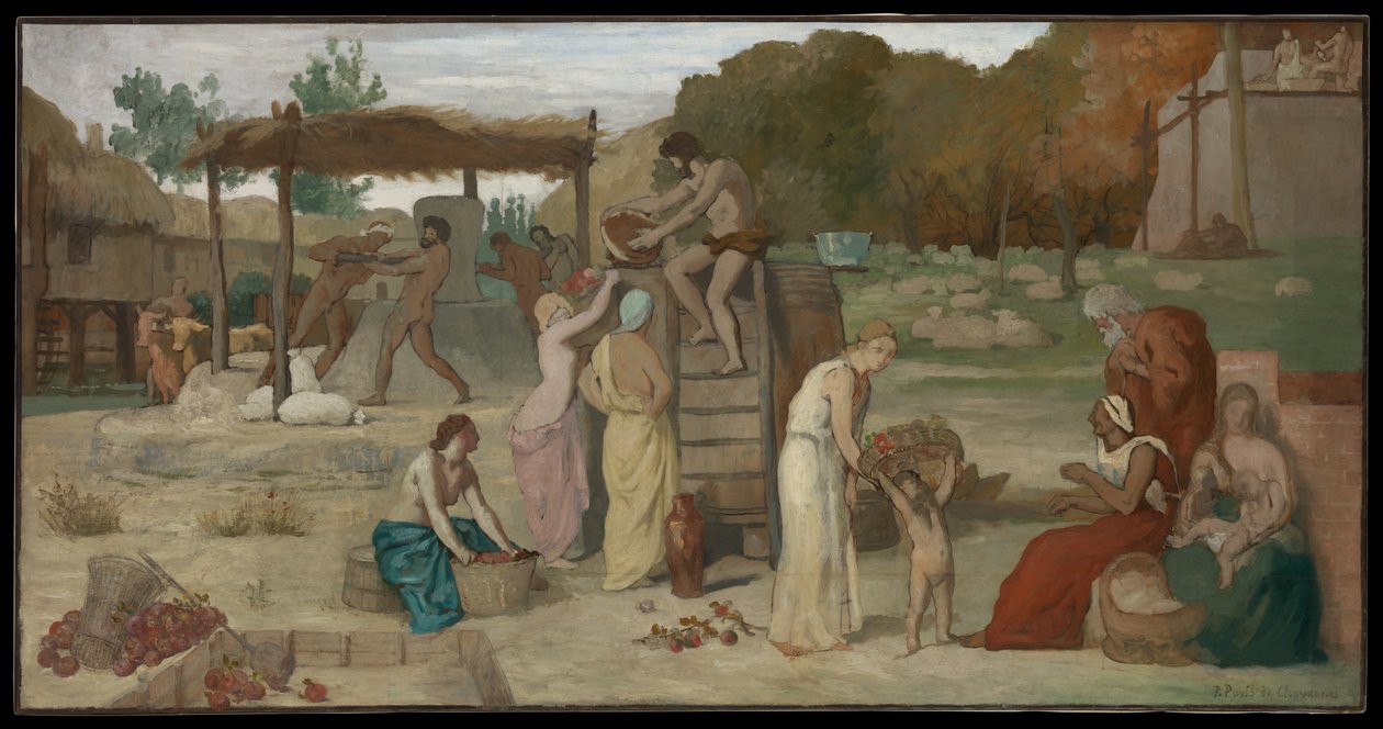 Apfelwein von Pierre Puvis de Chavannes