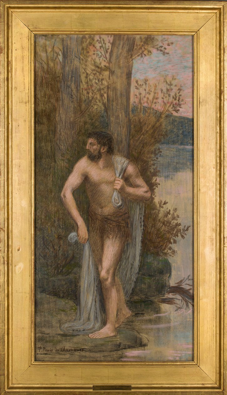 Personifikation der Rhône von Pierre Puvis de Chavannes