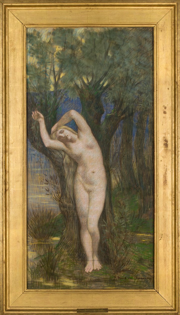 Personifikation der Saône von Pierre Puvis de Chavannes