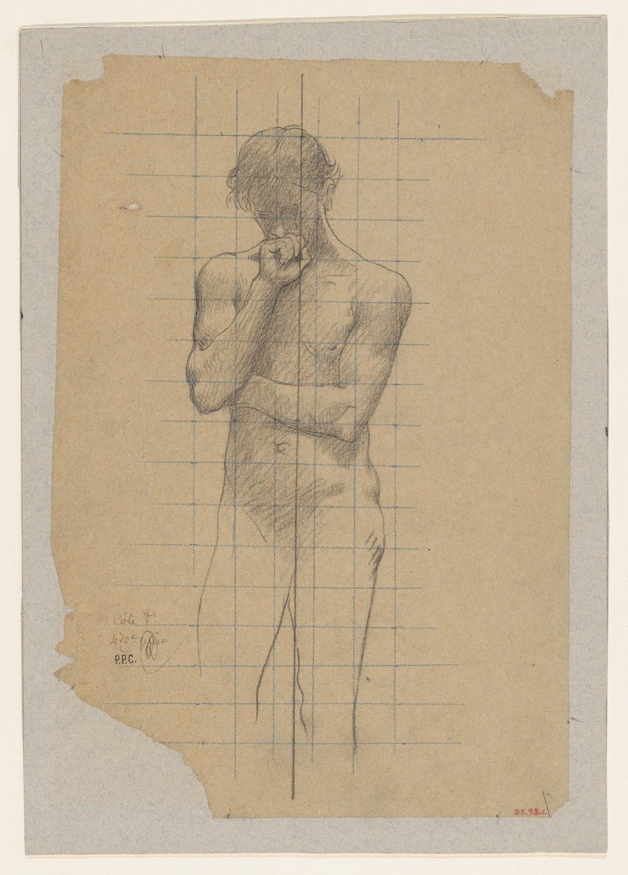 Studie für Geometrie in „Die Sorbonne“ von Pierre Puvis de Chavannes