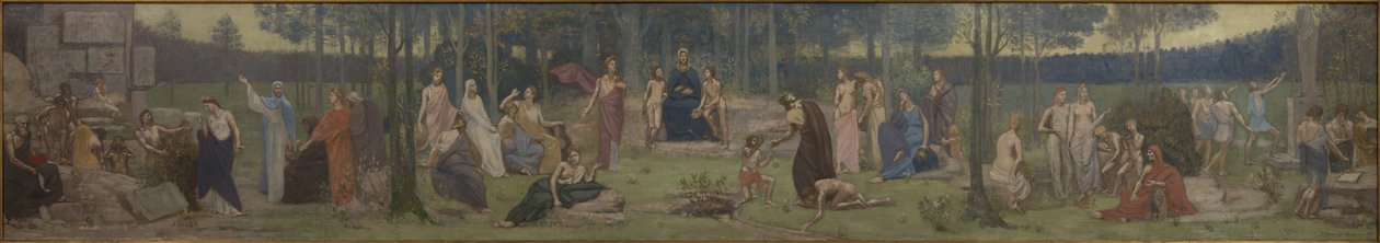 Die Allegorie der Sorbonne von Pierre Puvis de Chavannes