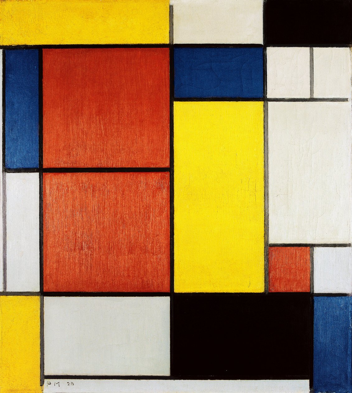 Unbekanntes Bild von Piet Mondrian