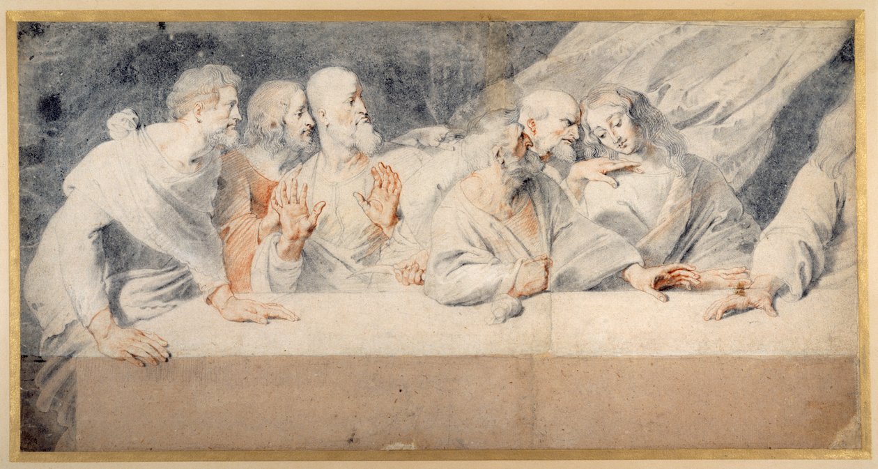 Leonardo da Vincis Abendmahl von Pieter Claesz Soutman