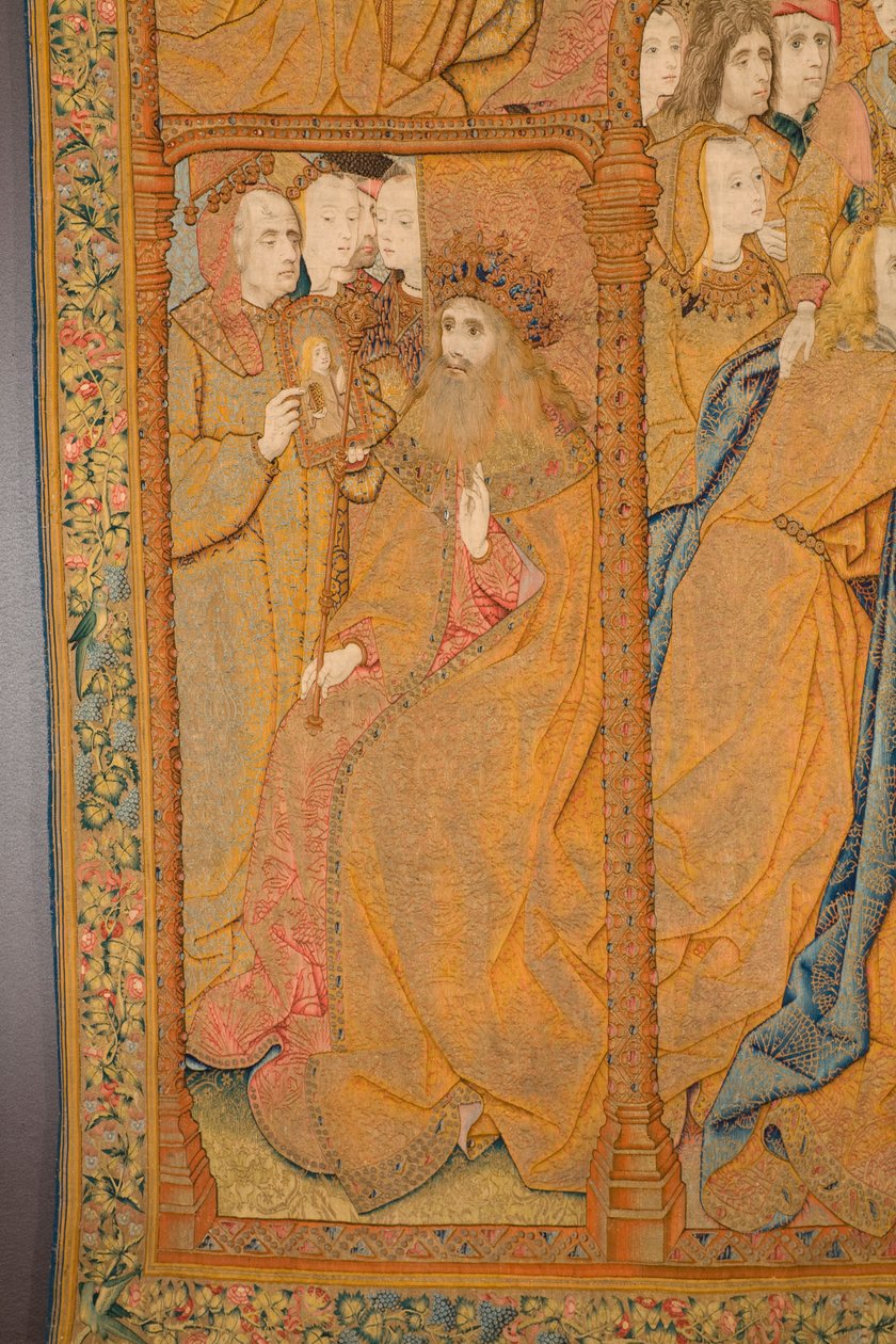 Verkündigung. (Detail) Ca. 1502-04. von Pieter Coecke van Aelst