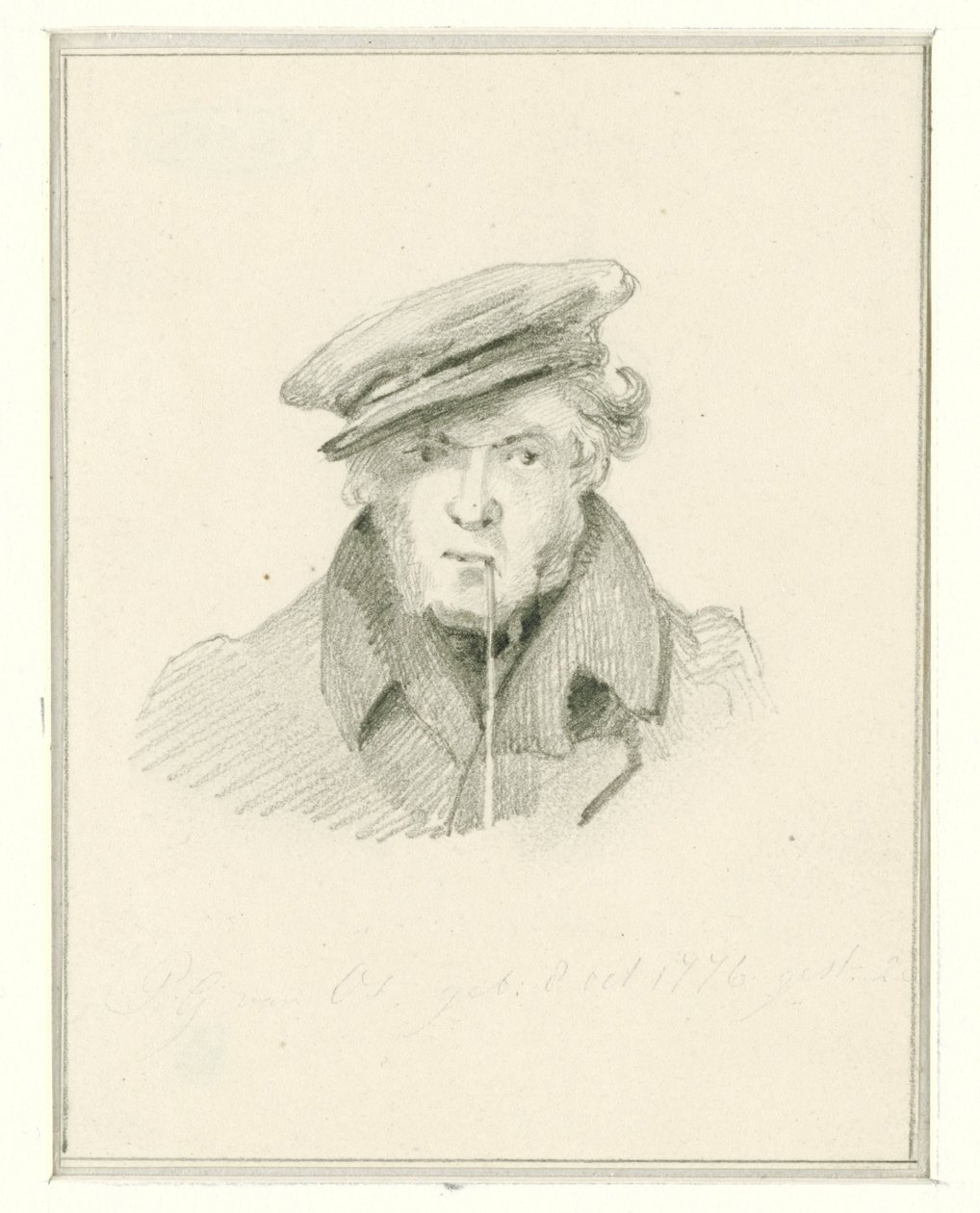 Selbstporträt von Pieter Gerardus van Os von Pieter Gerardus van Os