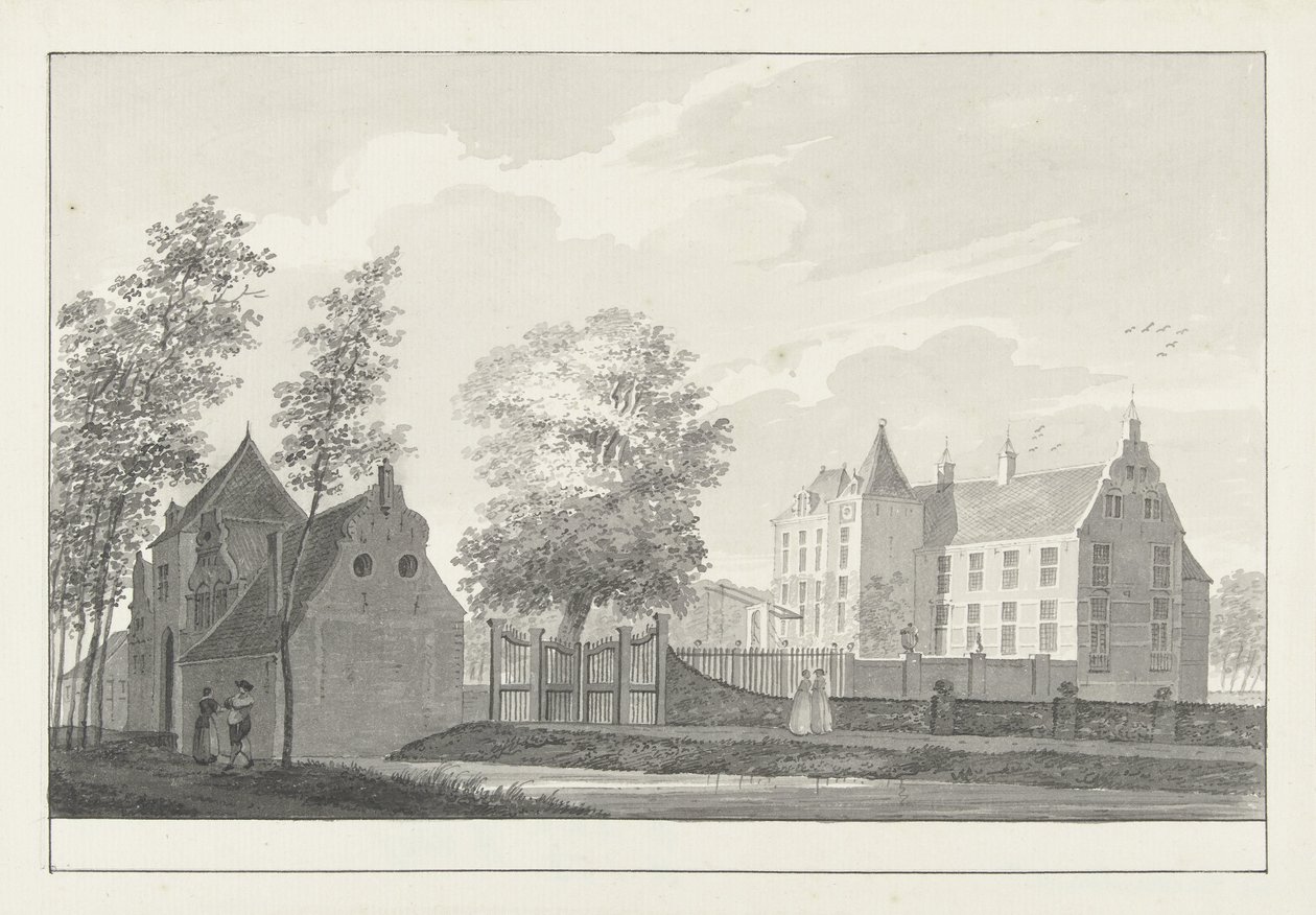 Schloss Geldermalsen von Pieter Jan van Liender