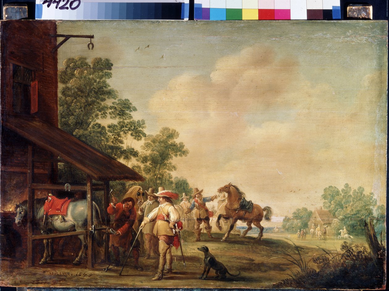 Schmiede von Pieter Meulener