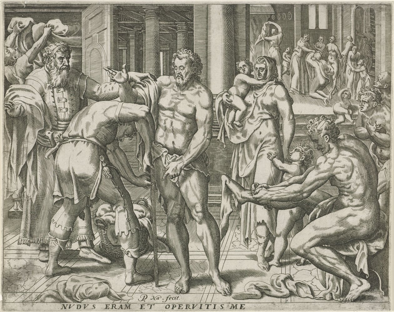 Kleiden der Nackten von Pieter Nagel