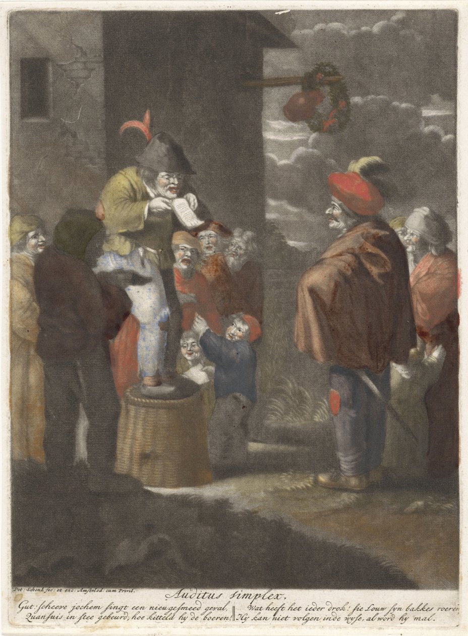 Das Gehör von Pieter Schenk (I)