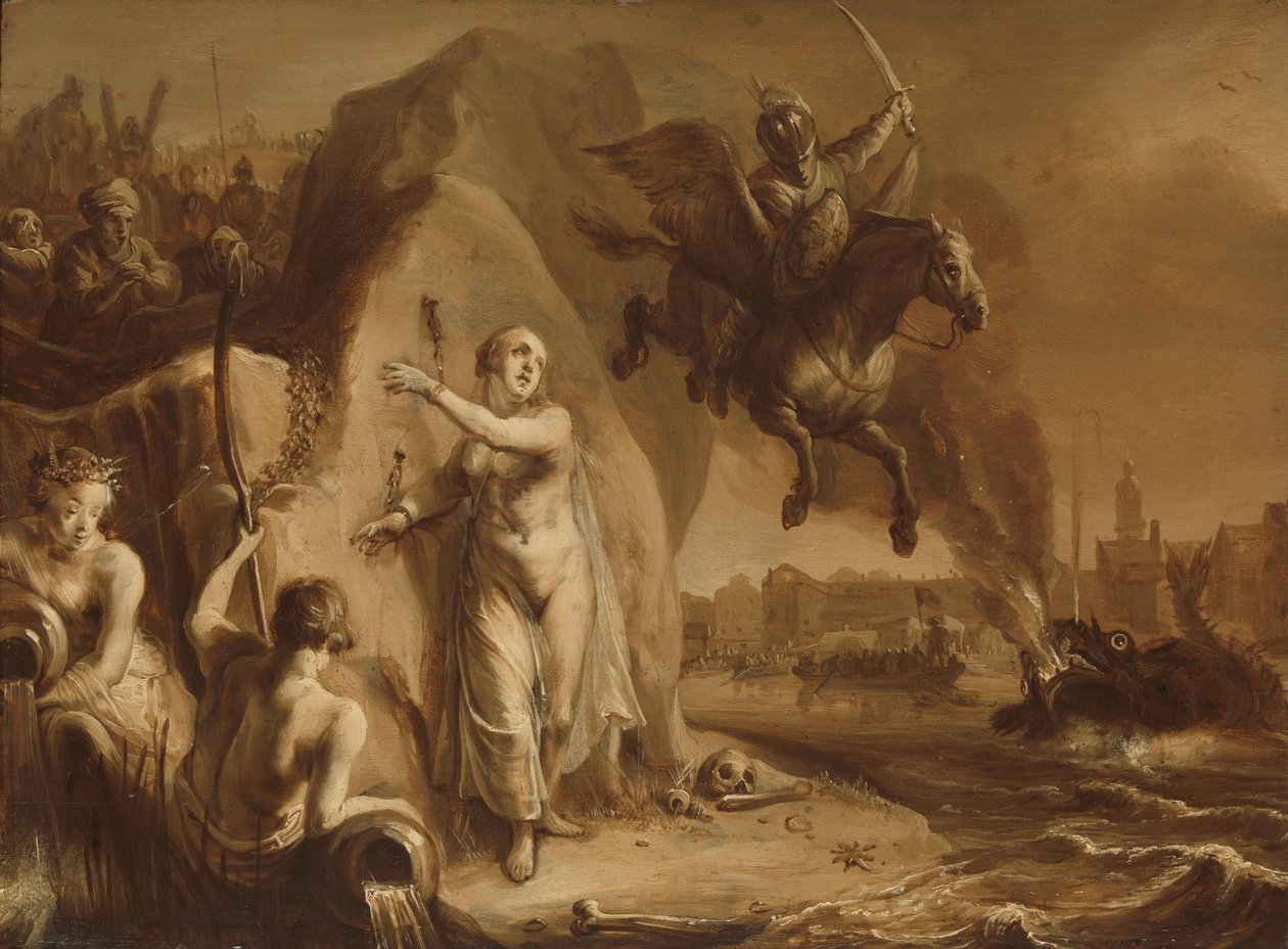 Perseus und Andromeda von Pieter Symonsz. Potter