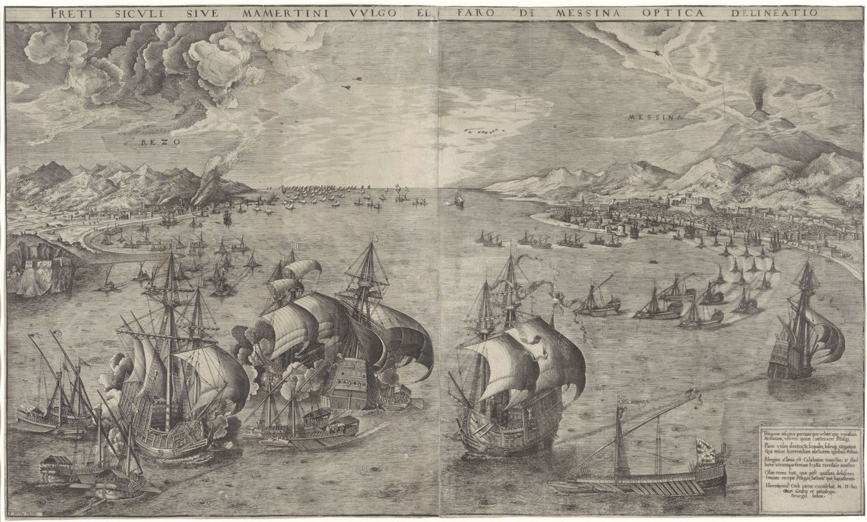 Graviert von Pieter van der Heyden von Pieter The Elder after Brueghel