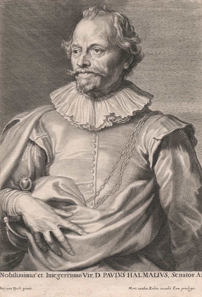 Nobilissimus et Integerrimus Vir, D. Paulus Halmalius, Senator Ant. von Pieter de Jode