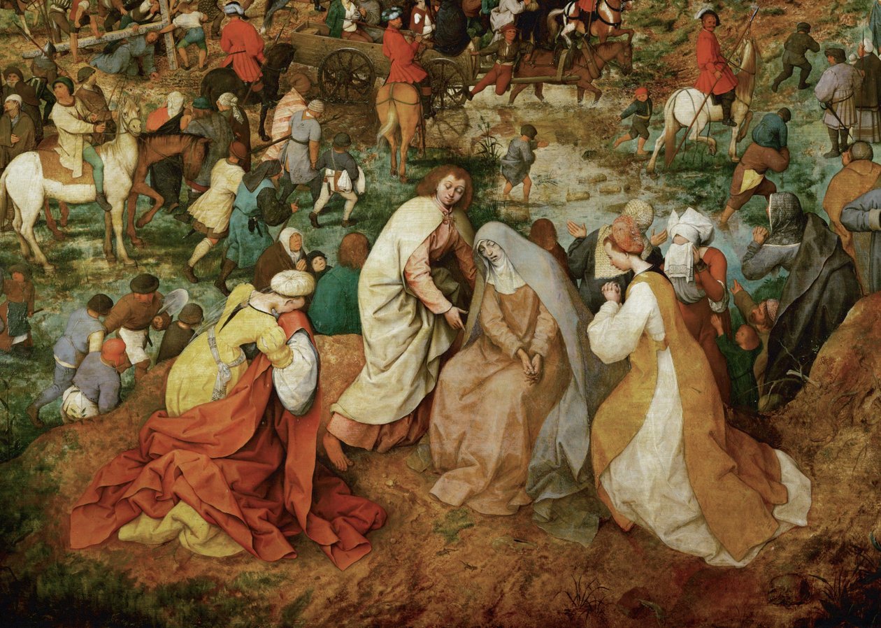 Jesus trägt das Kreuz von Pieter the Elder Bruegel