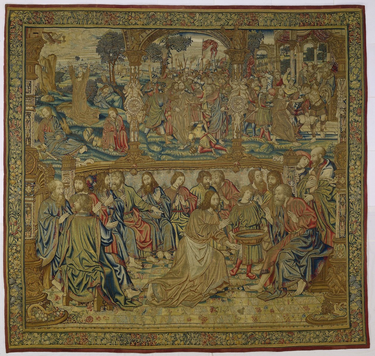 Die Fußwaschung von Pieter van Edingen