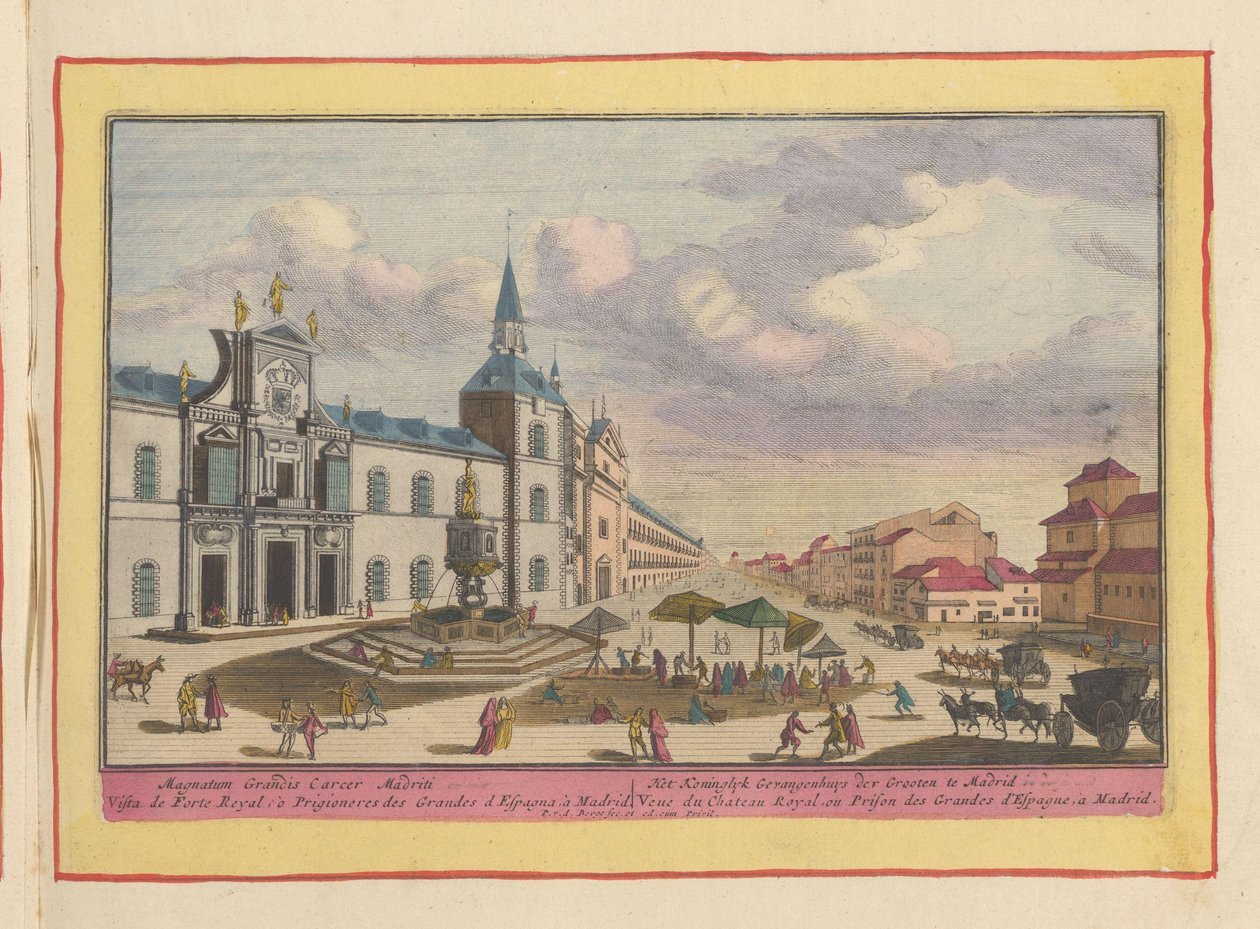 Königliches Gefängnis in Madrid von Pieter van den Berge