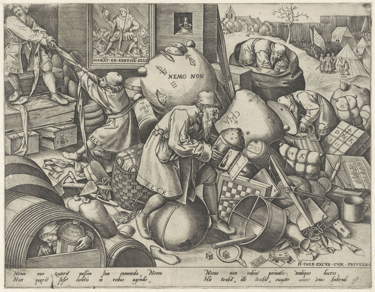 Jedermann von Pieter van der Heyden