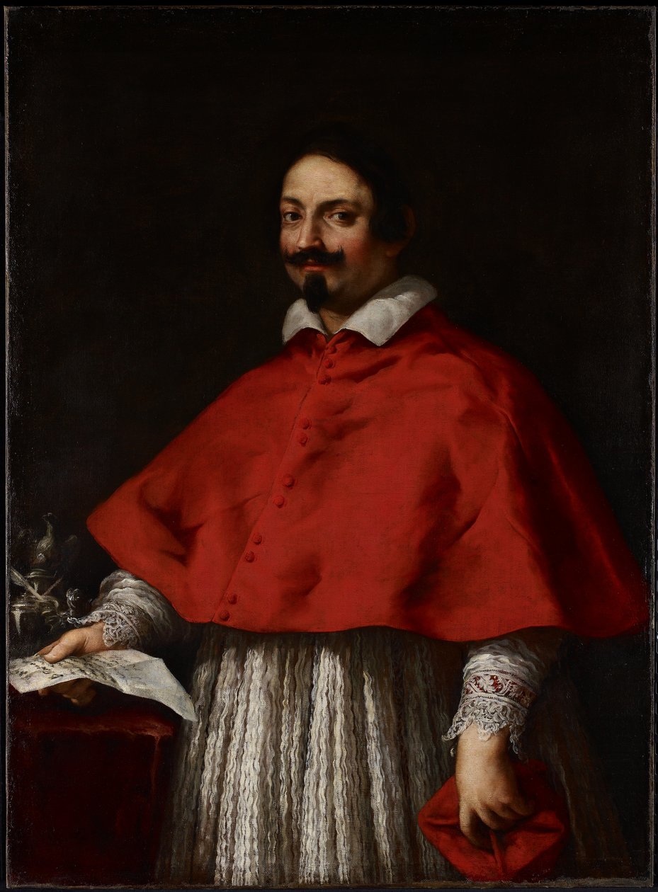 Porträt von Kardinal Pietro Maria Borghese, ca. 1633-35 von Pietro da Cortona