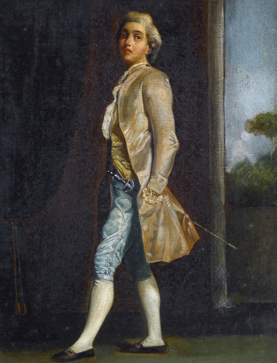 Porträt von Giacomo Girolamo Casanova von Pietro (circle of) Longhi