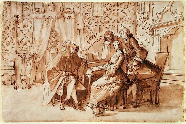 Eine Musikgesellschaft von Pietro Antonio Novelli