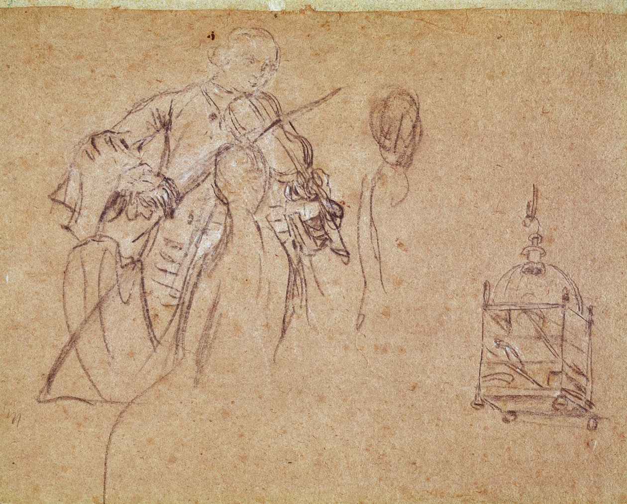 Ein Geiger von Pietro Longhi