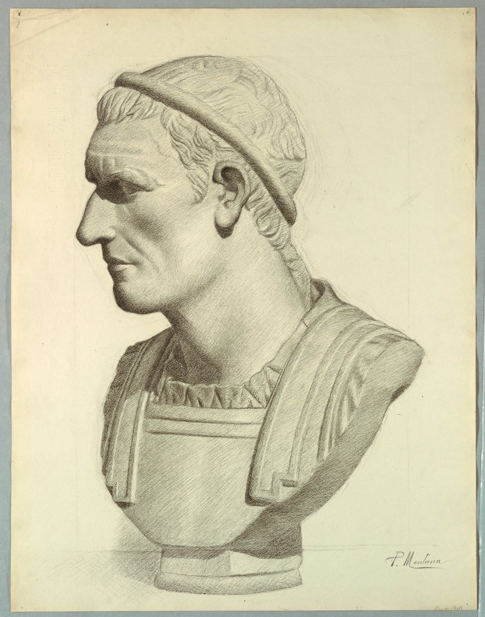 Büste eines römischen Senators (nach einem Gipsabdruck) von Pietro Montana