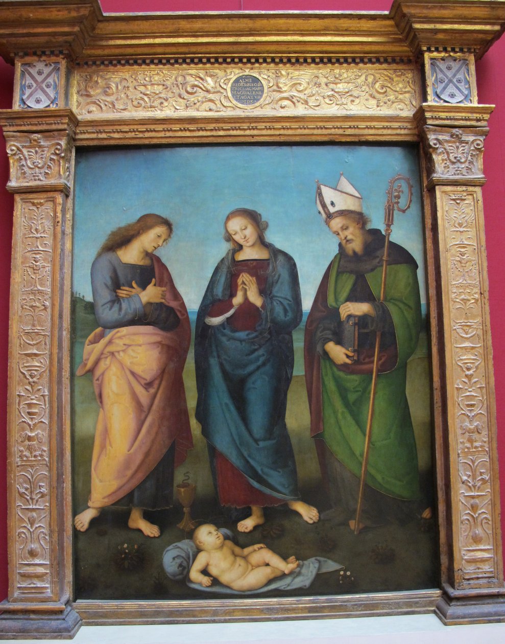 Anbetung des Kindes von Pietro Perugino