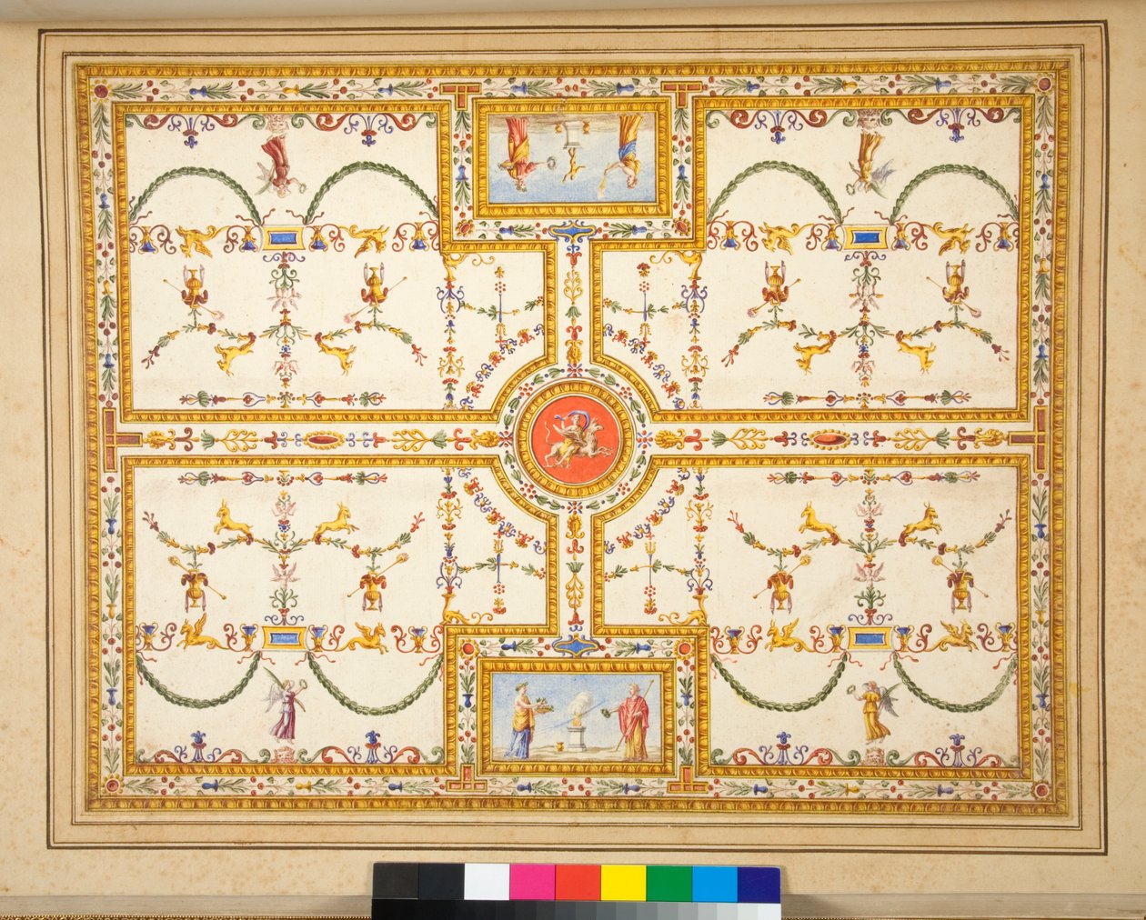 Unidentifiziertes Deckenbild von Pietro Santi Bartoli