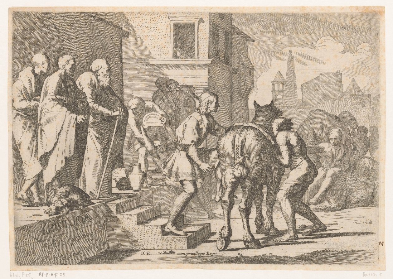 Abreise des verlorenen Sohnes von Pietro Testa