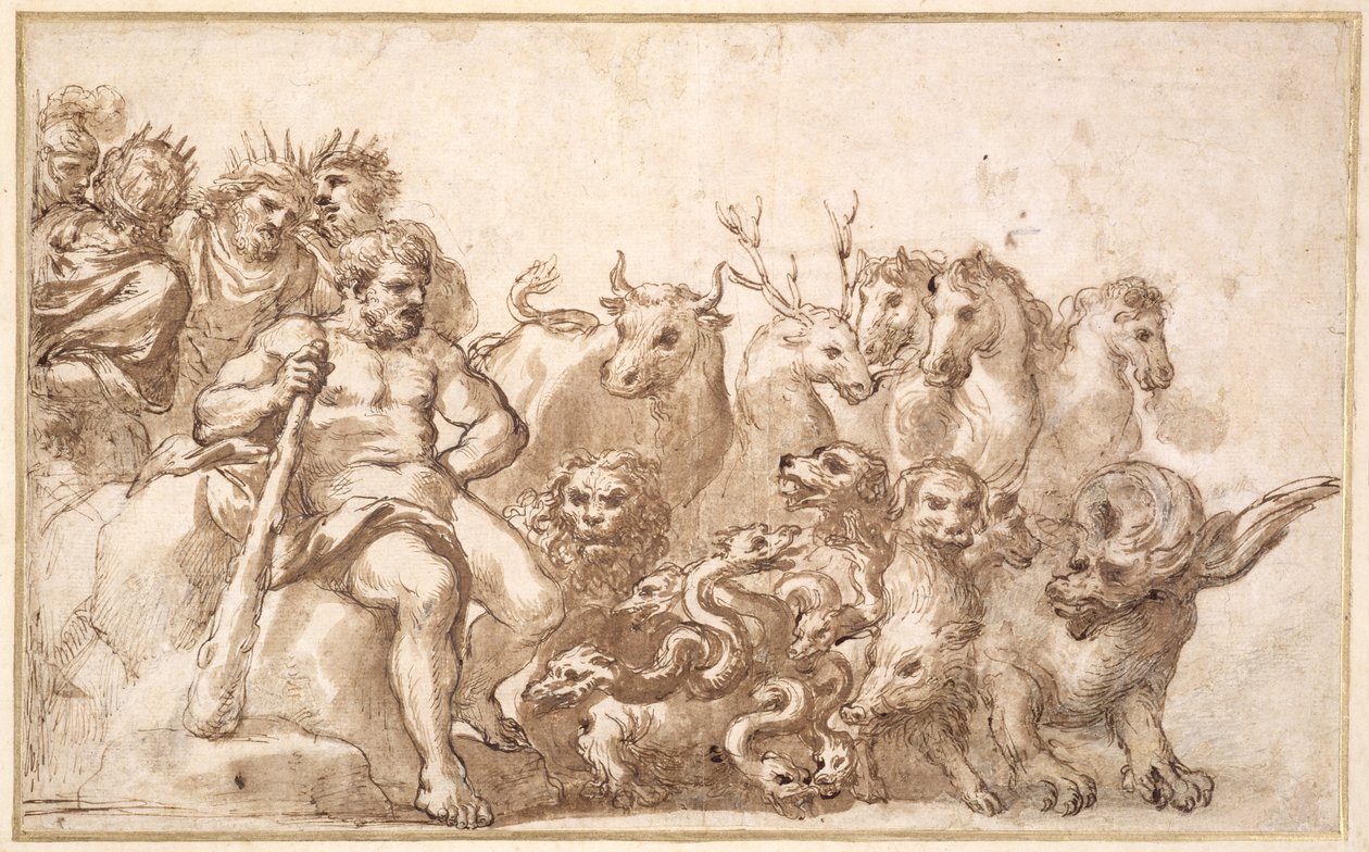Allegorie der Arbeiten des Herkules von Pietro da Cortona