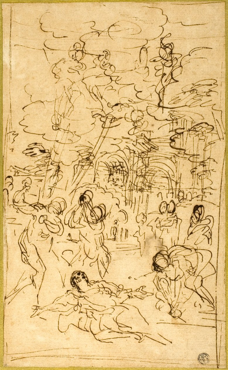 Das Martyrium des Heiligen Stephanus von Pietro da Cortona