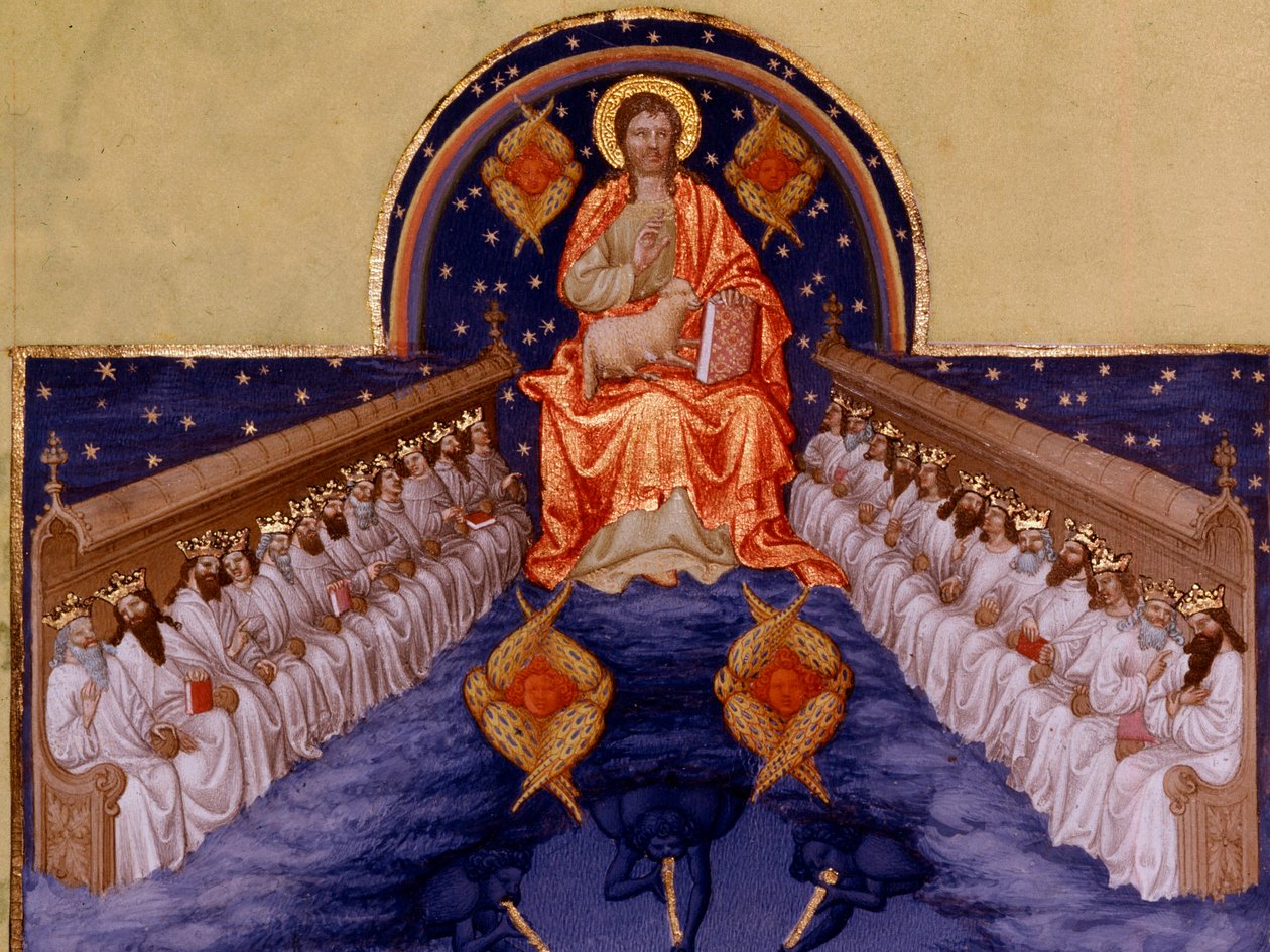 Sankt Johannes auf Patmos von Pol de Limbourg