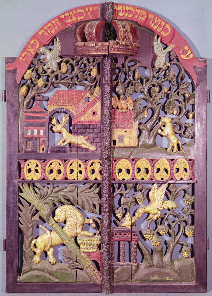 Türen der Bundeslade, aus Krakau von Polish School
